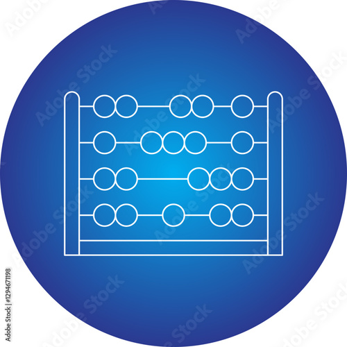 Arithmetic icon single vector illustration