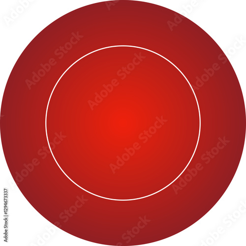 Circle icon single vector illustration