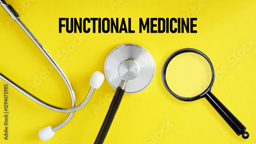 Functional medicine is shown using the text