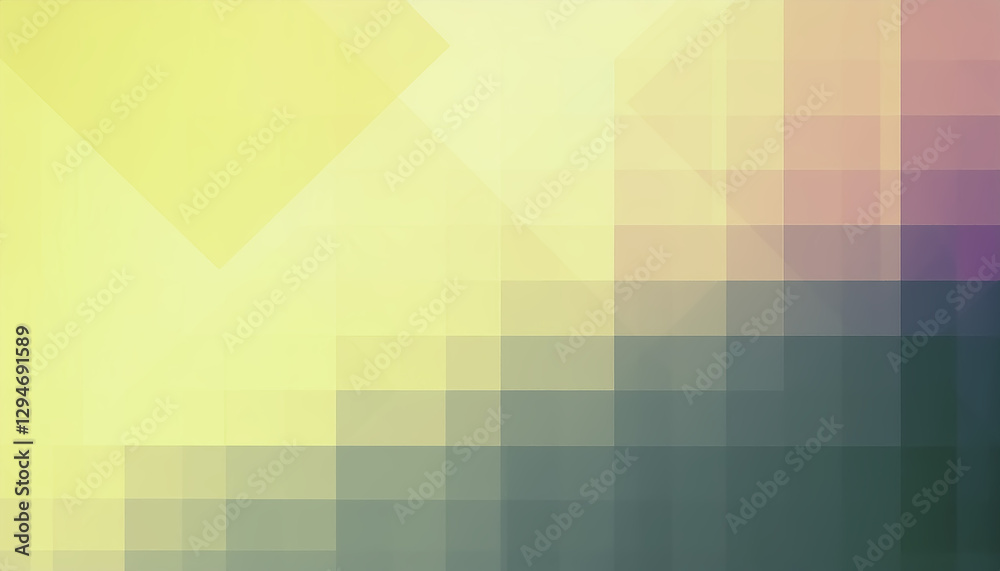 Obraz premium Abstract Overlapping Colorful Geometric Layers Background
