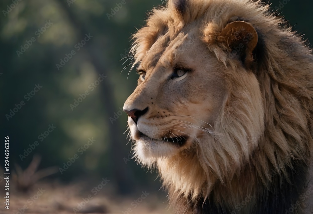 Fototapeta premium portrait of a lion