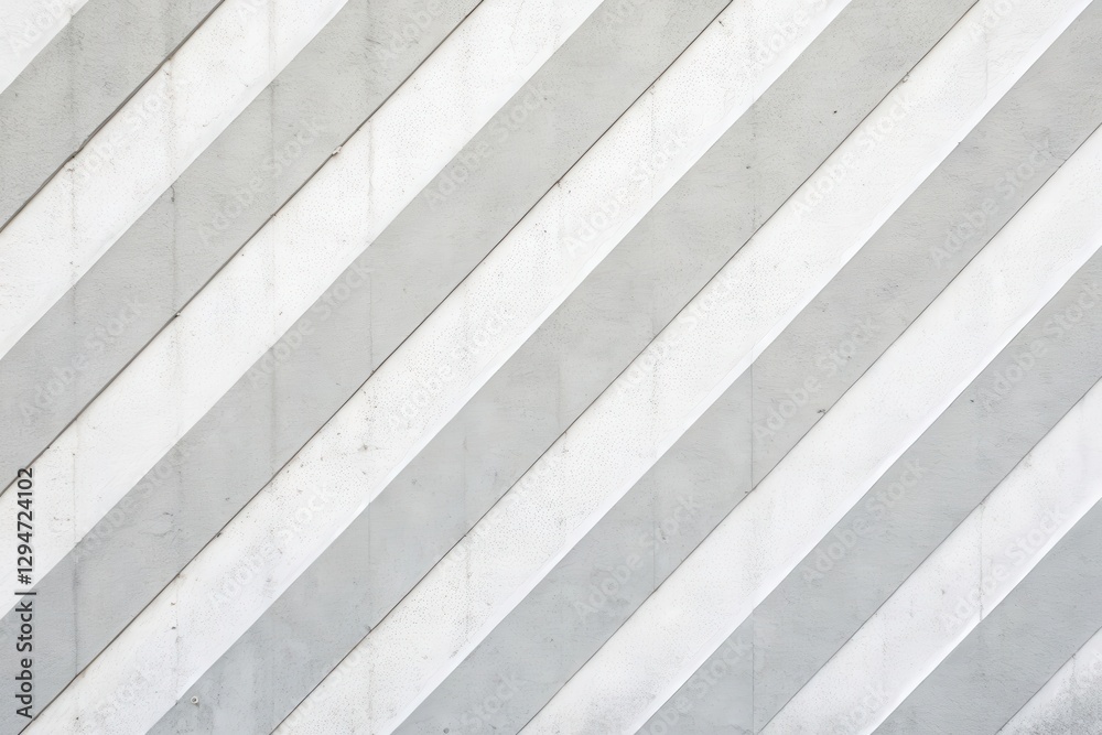 Obraz premium Abstract Diagonal Lines Forming a Unique Pattern on Textured White Wall Surface