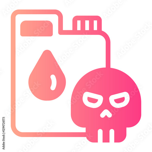Toxic gradient icon