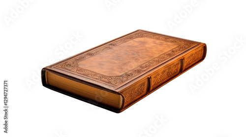 Bible on Transparent Background, Sacred Scriptures, Divine Word, Christian Faith, Generative AI