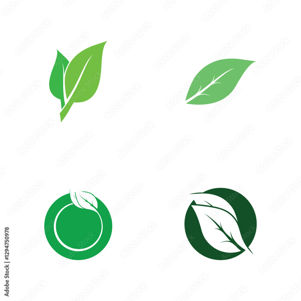 leaf nature ecology icon vector illustration template design leaf nature ecology icon vector illustration template design
