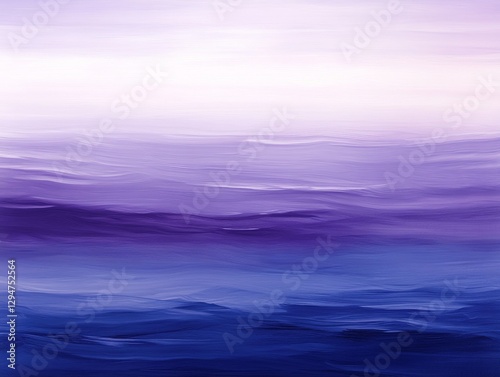 Abstract purple ocean with soft flowing waves