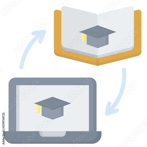 Blended Learning Icon