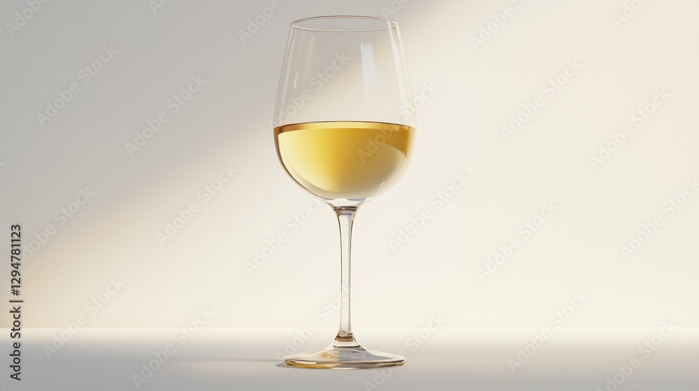 Glass of white wine. Glass goblet with a spout of a sour cream. White wine on a white background. A tumbler of white lifestyle wine. Glass of white wine. Glass goblet with a spout of a sour cream. White wine on a white background. A tumbler of white lifestyle wine.