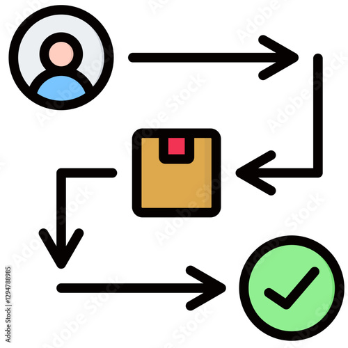 Customer Journey Icon