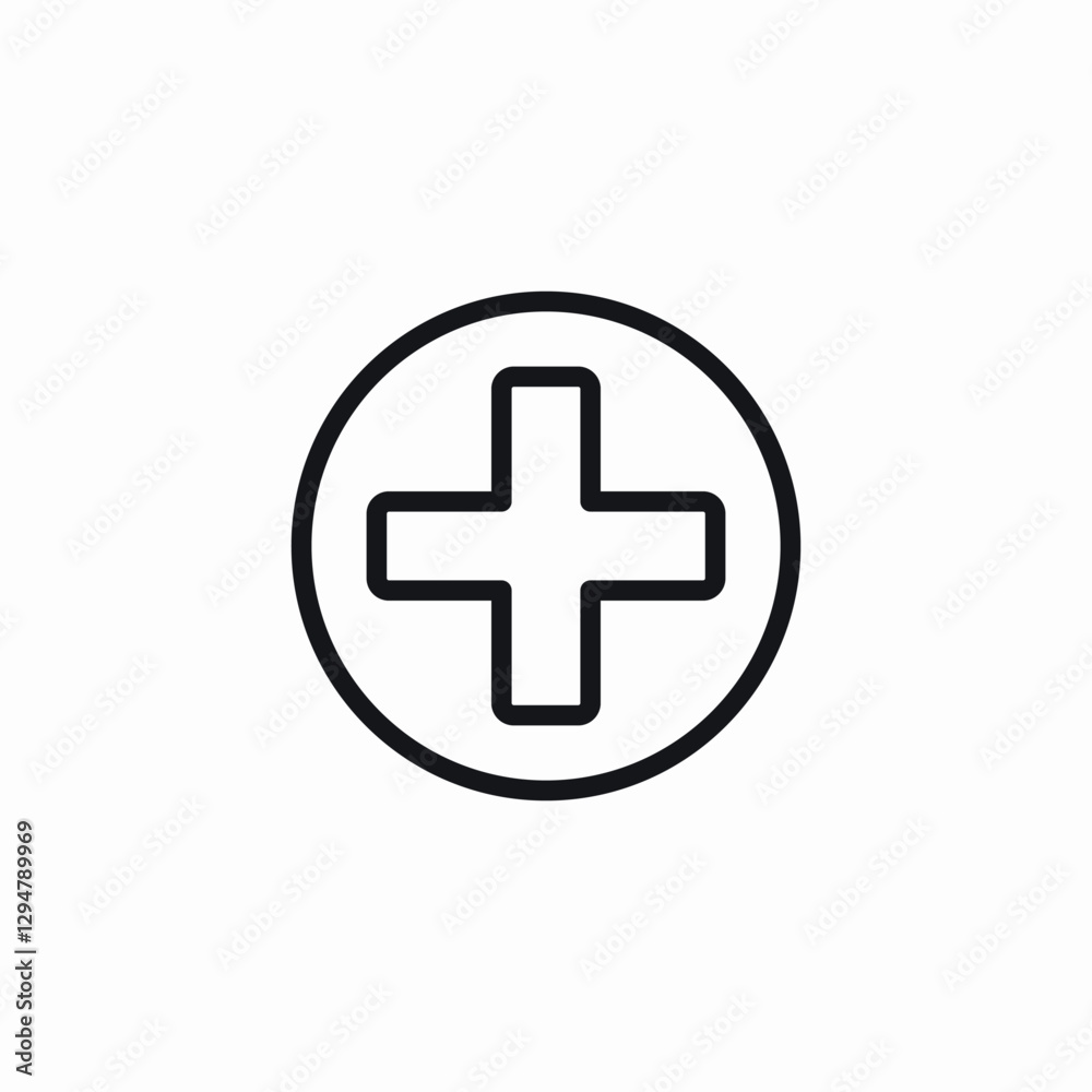 medical service icon sign vector medical service icon sign vector