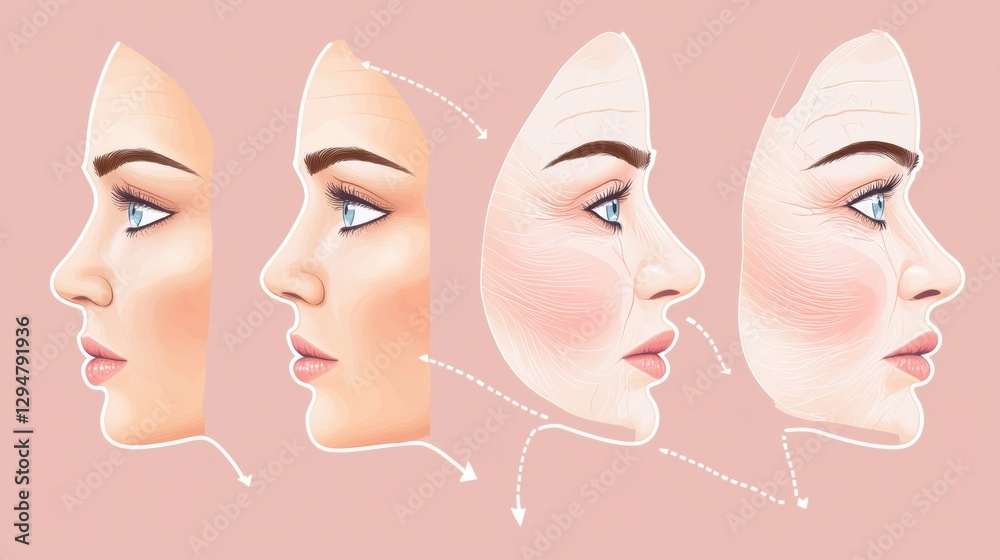 Explore the gradual aging of skin and how cosmetic treatments can effectively reverse wrinkles. Generative AI Explore the gradual aging of skin and how cosmetic treatments can effectively reverse wrinkles. Generative AI