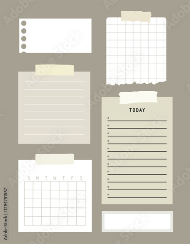 Digital Planner and Notebook Sticky Notes