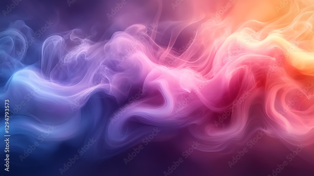 Gradient smoke effect in artistic style illustration images Gradient smoke effect in artistic style illustration images