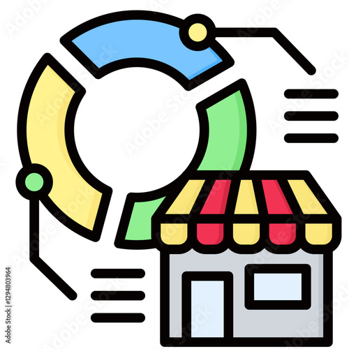 Market Segmentation Icon