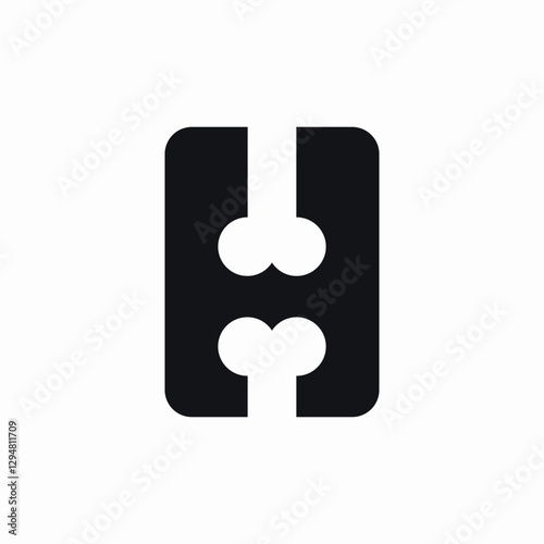 bone examination icon sign vector