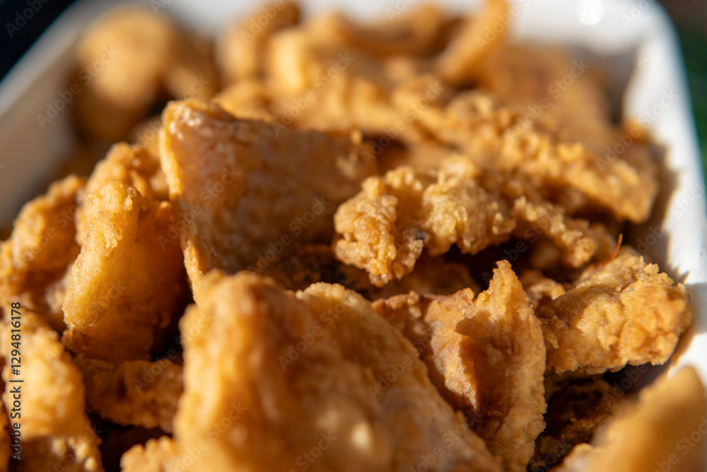 breaded fried fish with appetizing and crispy appearance breaded fried fish with appetizing and crispy appearance