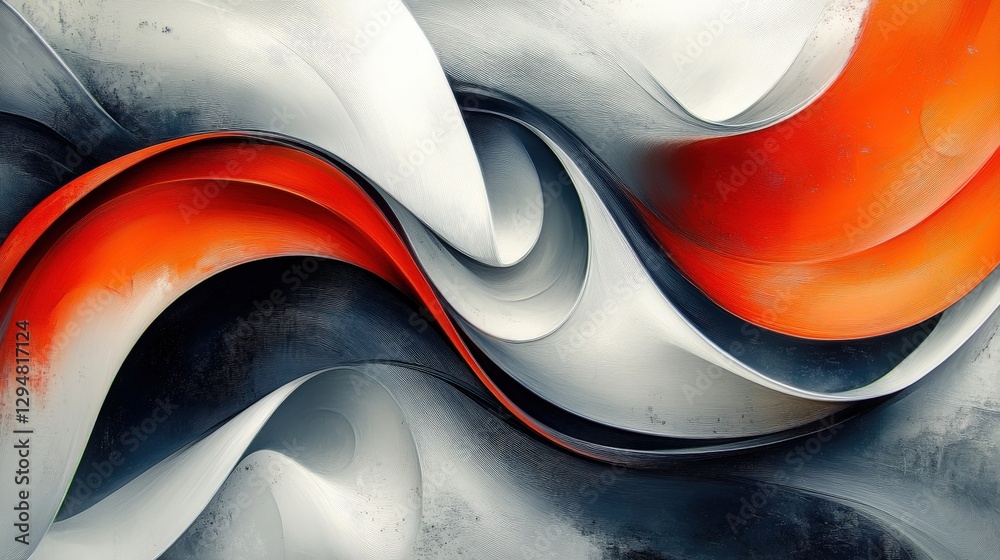 Abstract swirls of red and white creating dynamic visual texture Abstract swirls of red and white creating dynamic visual texture