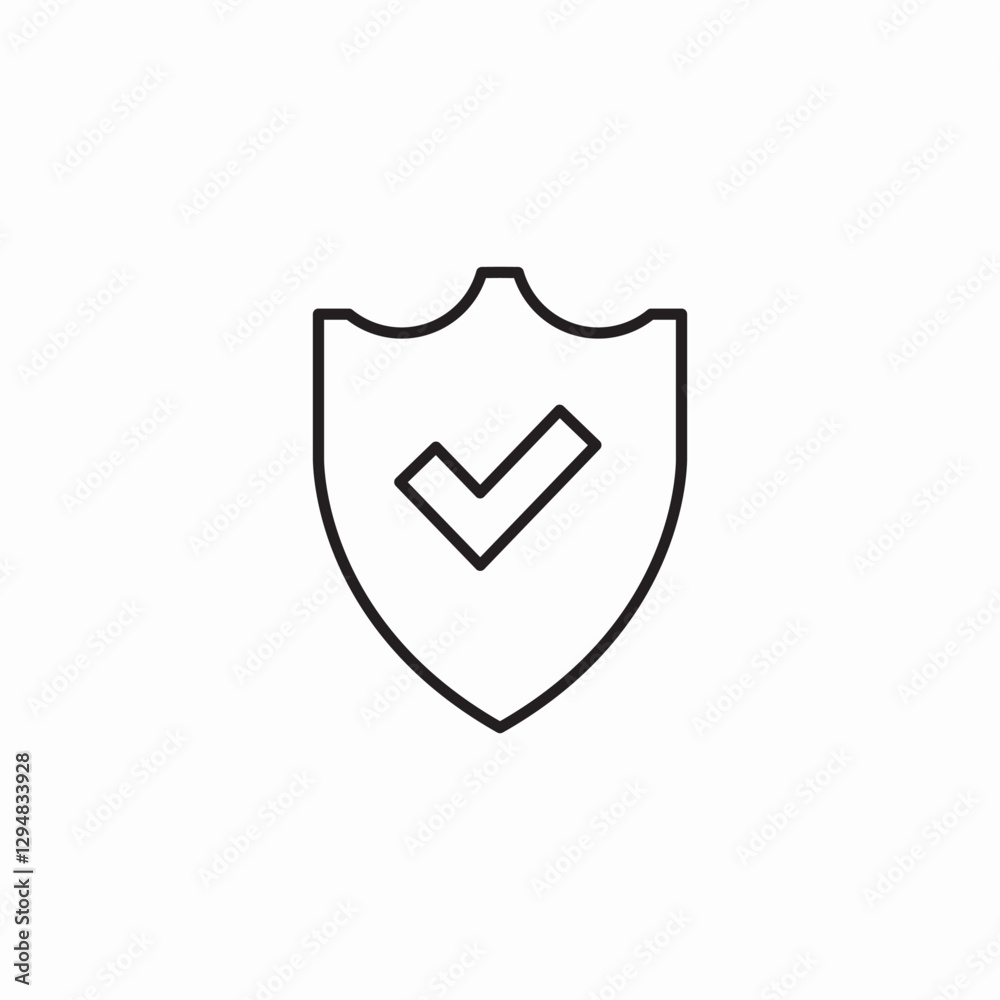 protection active icon sign vector protection active icon sign vector