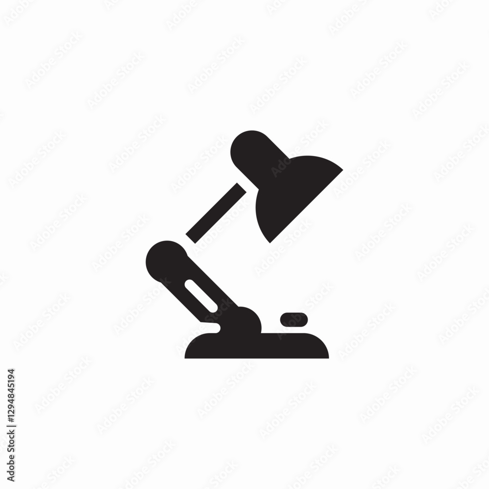 adjustable desk lamp icon sign vector adjustable desk lamp icon sign vector