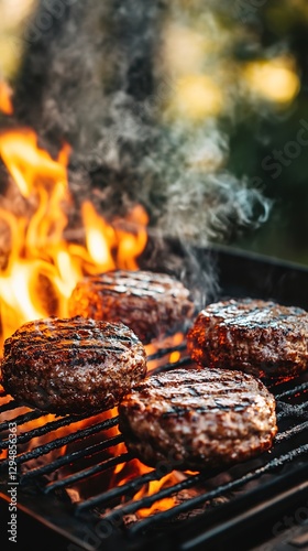 Barbecue on the fire	
