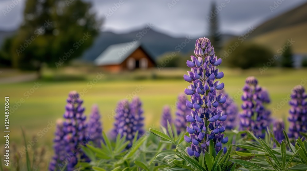 Obraz premium Beautiful colorful wild flowers in Spring.