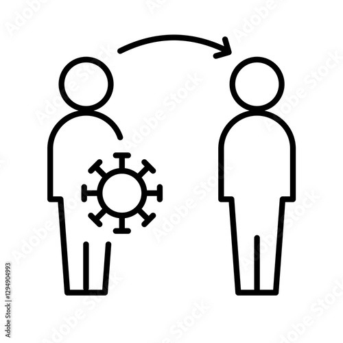 Infection Virus outline icon