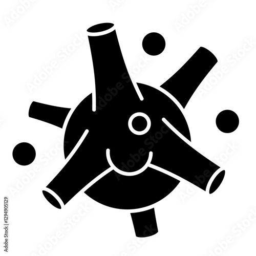 Infection Virus solid icon