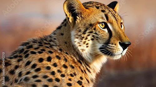 close up of a leopard