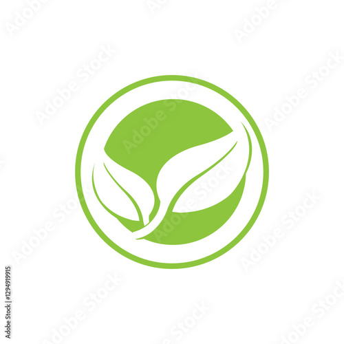 Wallpaper Mural leaf ecology  logo and vector template Torontodigital.ca
