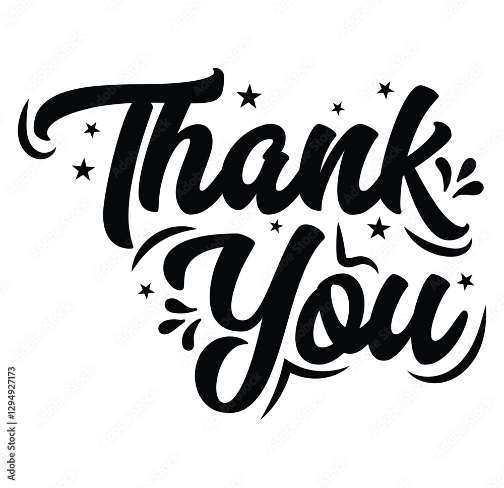 Thank you. Thank you calligraphy isolated on white background vintage style word for note, sign, banner. Thanksgiving Day, vintage graphic greeting card banner, poster. Vector illustrator Thank you. Thank you calligraphy isolated on white background vintage style word for note, sign, banner. Thanksgiving Day, vintage graphic greeting card banner, poster. Vector illustrator