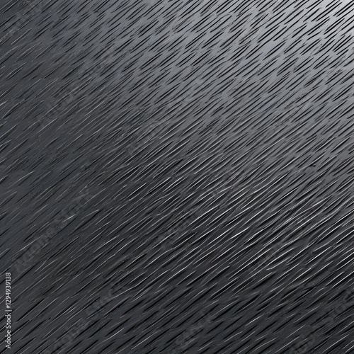 Panoramic close-up, high detail scan of diagonal knurled metal texture,