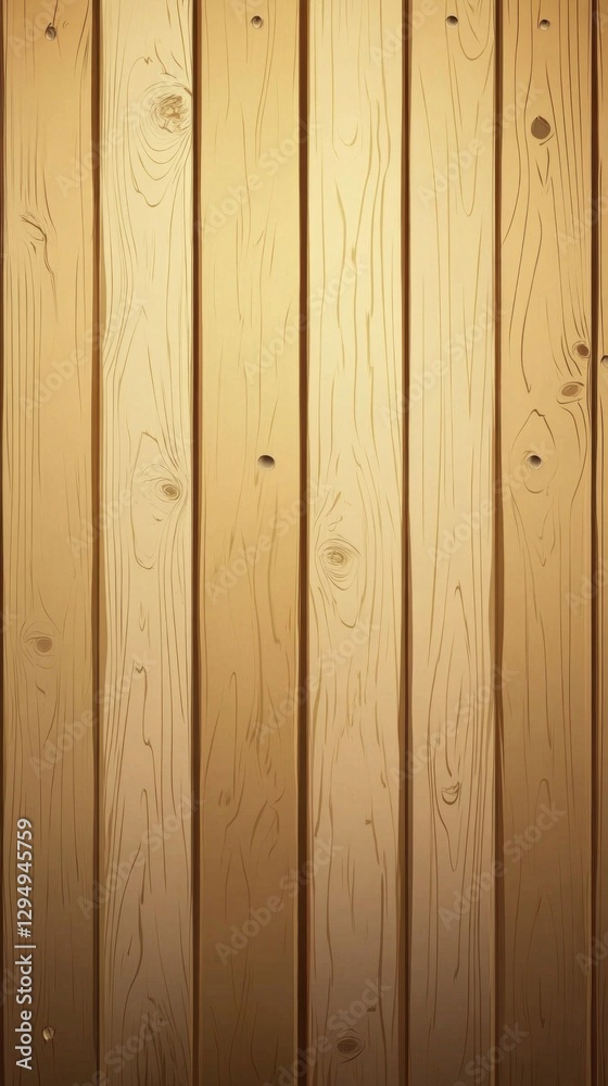 Natural wooden plank wall with visible grain texture and vertical alignment Natural wooden plank wall with visible grain texture and vertical alignment