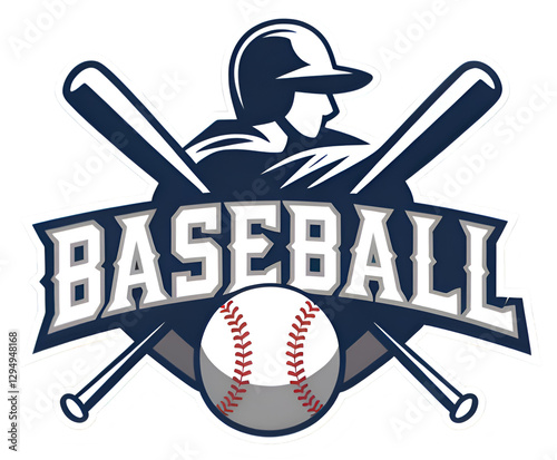 The text 'Baseball' is combined with the image of a baseball game, designed to make the meaning of the letters clearer and more visual.