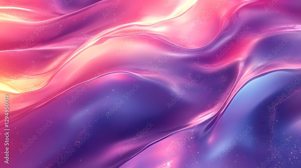 Fototapeta premium Stylized Manganese Gradient Background Featuring Abstract Shapes and Fluid Designs for Graphics