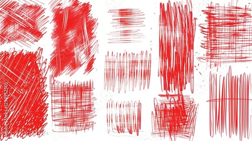 abstract background with red lines