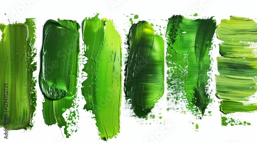 green cucumber isolated on white background