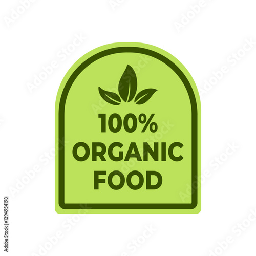organic food icon sign. Bio, Ecology, and badges, label, tag set