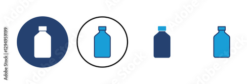 Bottle icon vector. bottle vector icon