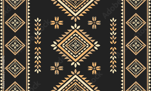 Southwest Aztec geometric Native American Mexican Navajo tribal ethnic boho indian texture ornament seamless pattern fabric colorful design vector for woven textile printing blanket rug carpet fashion