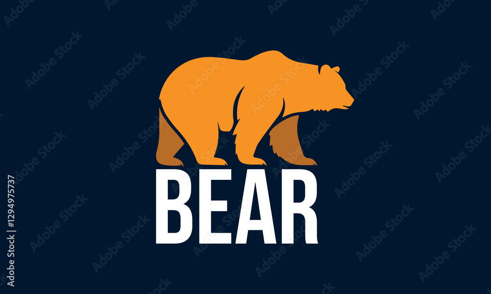 Obraz premium Logo Bear