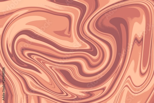 Soft brown and pink marble texture with fluid, swirling patterns. Elegant background concept