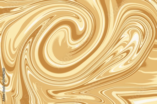 Soft orange and beige marble texture with liquid swirl patterns. Modern background concept