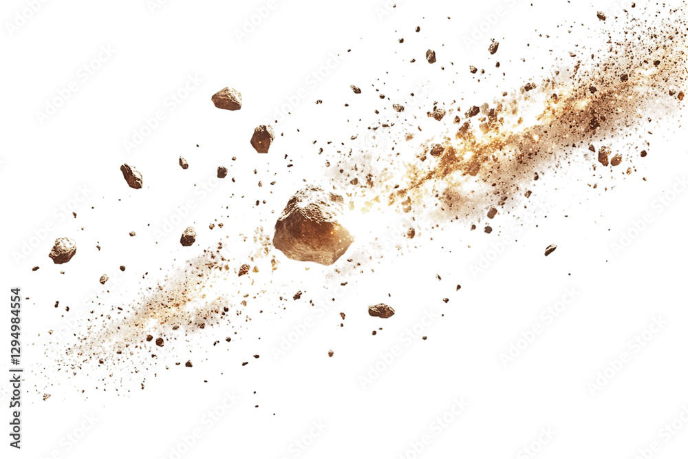 custom made wallpaper toronto digitalCosmic Debris Field: A Celestial Collision Captured