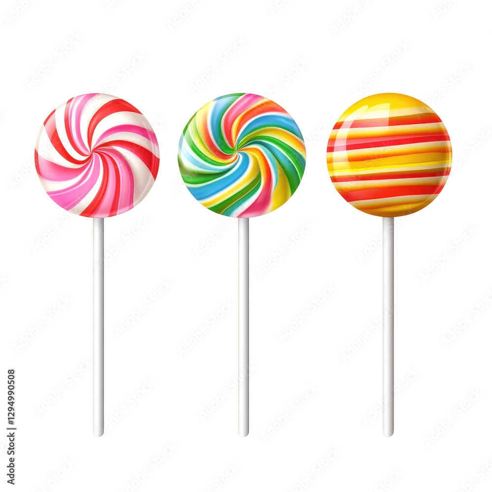 lollipops on transparent background lollipops on transparent background