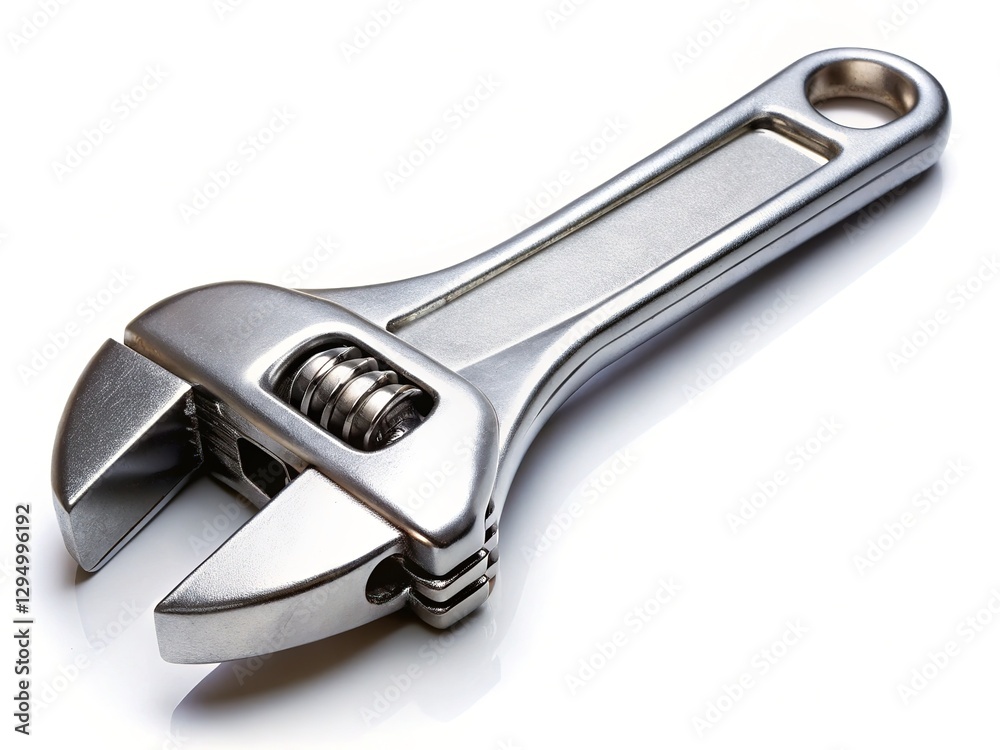 Adjustable Wrench Turning Knob White Background High Quality Adjustable Wrench Turning Knob White Background High Quality