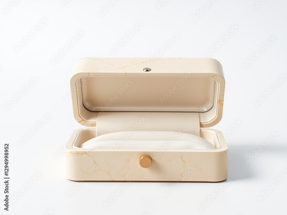 Feminine Jewelry Box - Diagonal Split, Polished Stone, Soft Colors Feminine Jewelry Box - Diagonal Split, Polished Stone, Soft Colors