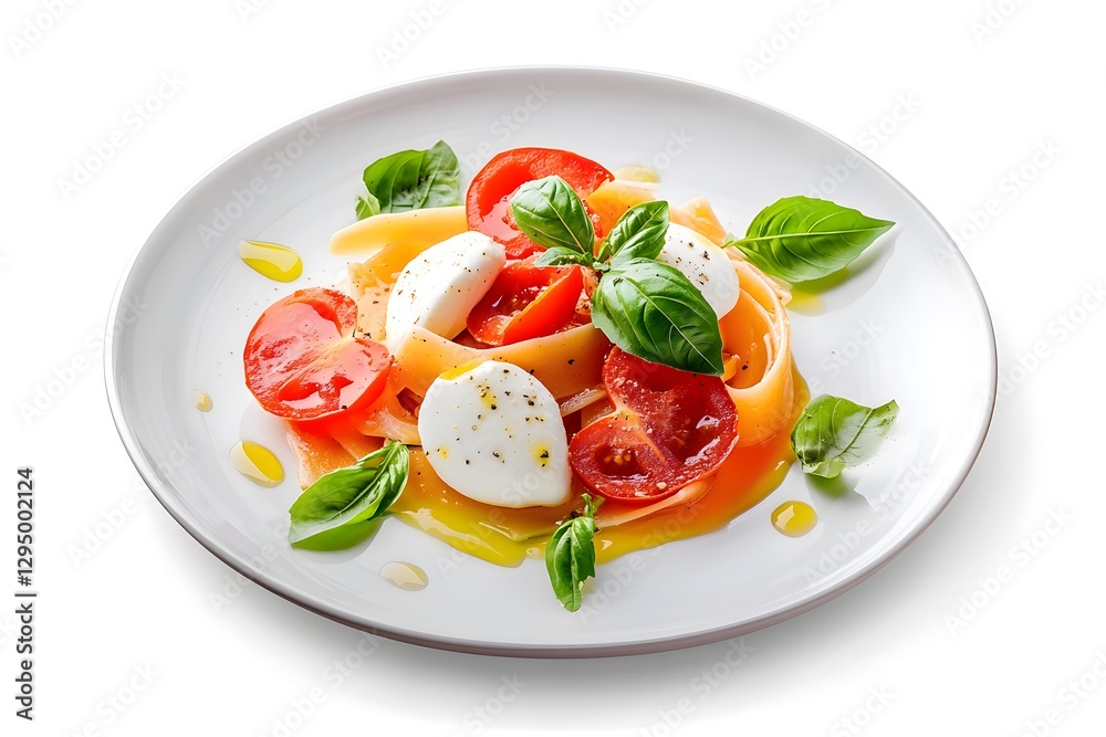 Realistic Pasta Meals Including Spaghetti, Ravioli, and Creamy Sauces AI Art In Clean Background Realistic Pasta Meals Including Spaghetti, Ravioli, and Creamy Sauces AI Art In Clean Background