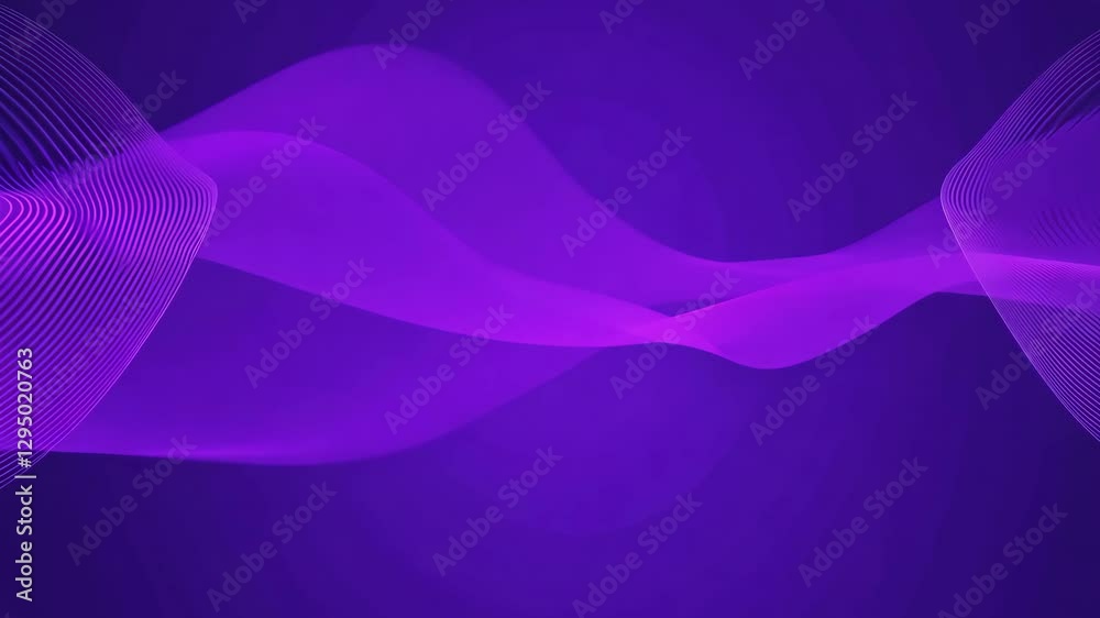 Elegant Abstract Purple Background Template for Modern PowerPoint Presentations