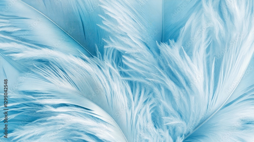 Light Blue Feather Texture Background Light Blue Feather Texture Background
