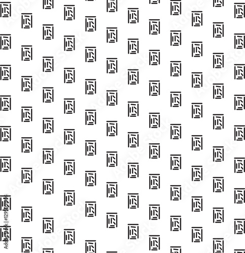 Rectangular small printed designs or shapes as backgrounds.